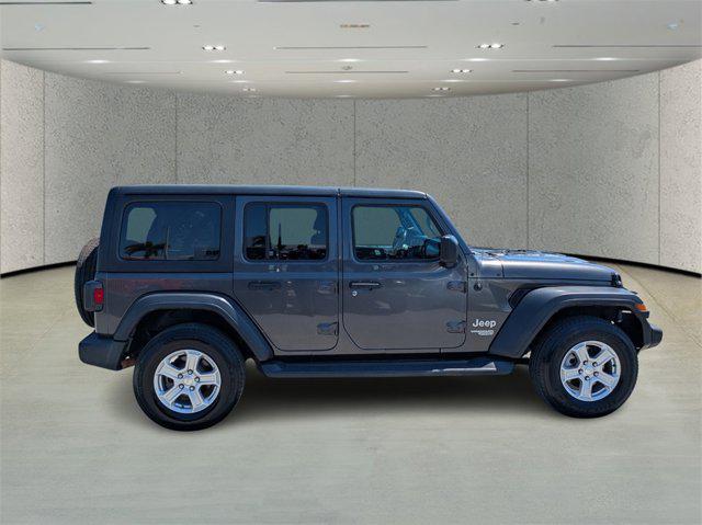 used 2020 Jeep Wrangler Unlimited car, priced at $25,553