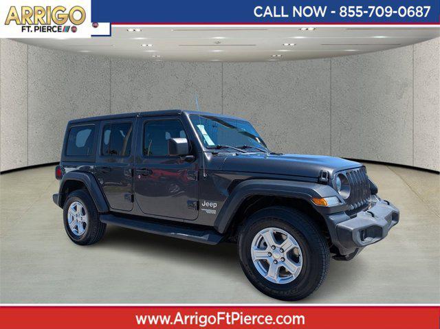 used 2020 Jeep Wrangler Unlimited car, priced at $25,763