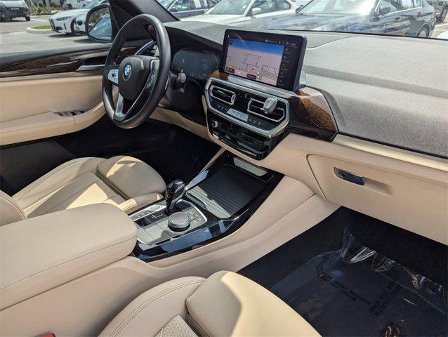 used 2022 BMW X3 car, priced at $32,492