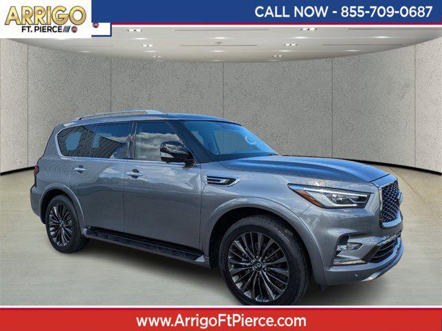 used 2021 INFINITI QX80 car, priced at $35,784