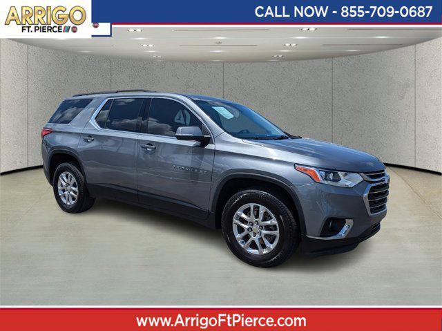 used 2021 Chevrolet Traverse car, priced at $24,241