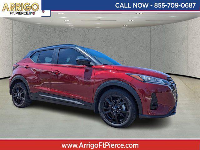 used 2023 Nissan Kicks car, priced at $18,992