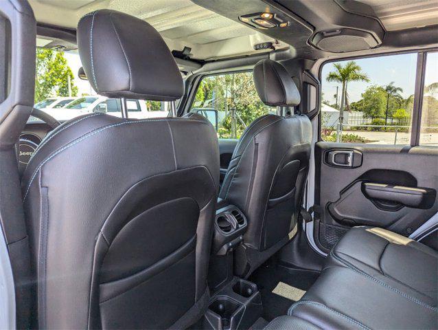 used 2021 Jeep Wrangler Unlimited car, priced at $29,852