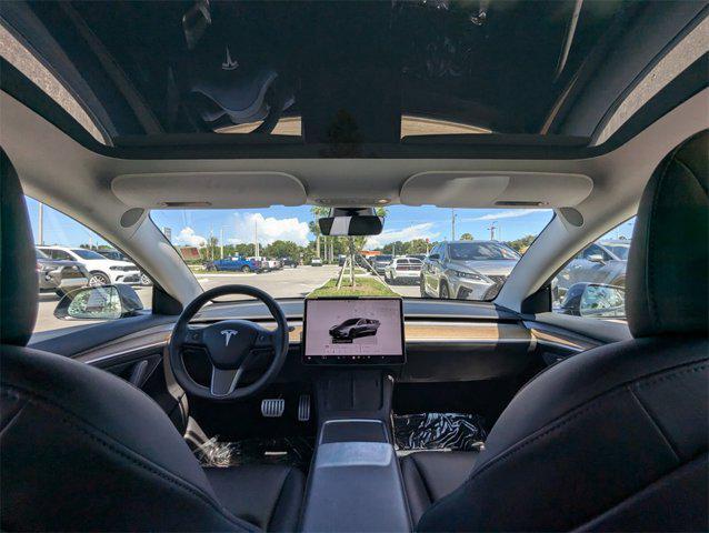 used 2022 Tesla Model 3 car, priced at $27,672