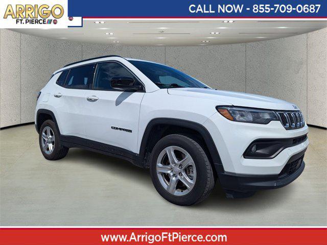 used 2023 Jeep Compass car, priced at $19,271