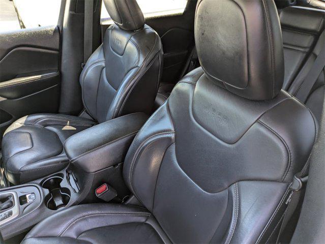 used 2018 Jeep Cherokee car, priced at $16,262