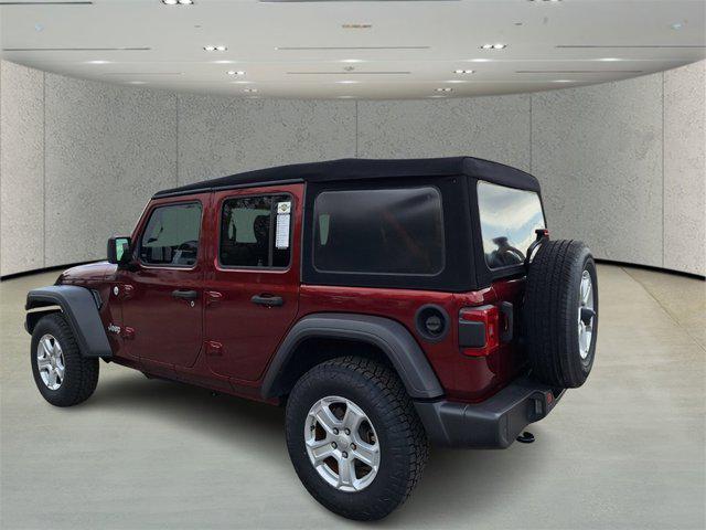 used 2021 Jeep Wrangler Unlimited car, priced at $25,492