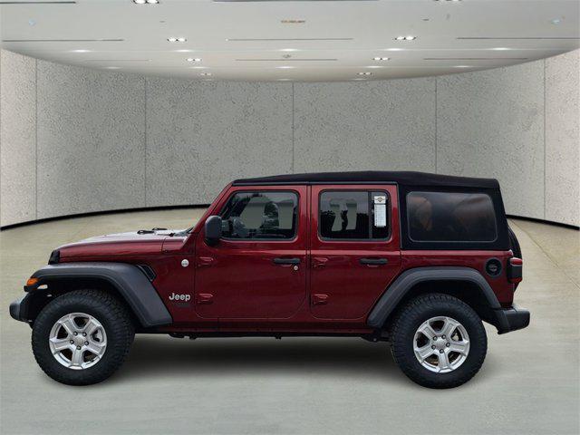 used 2021 Jeep Wrangler Unlimited car, priced at $25,492