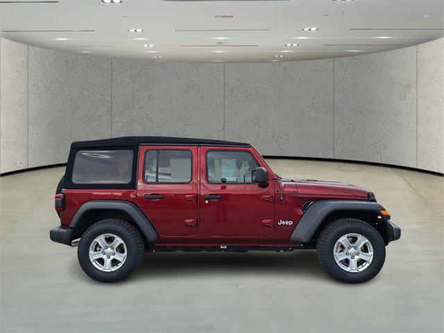 used 2021 Jeep Wrangler Unlimited car, priced at $25,492