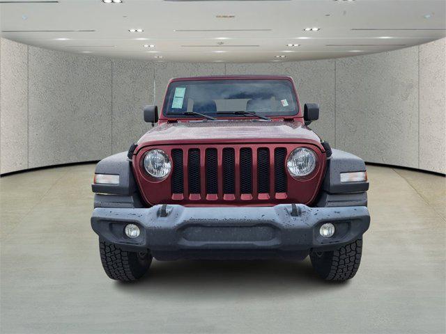 used 2021 Jeep Wrangler Unlimited car, priced at $25,492