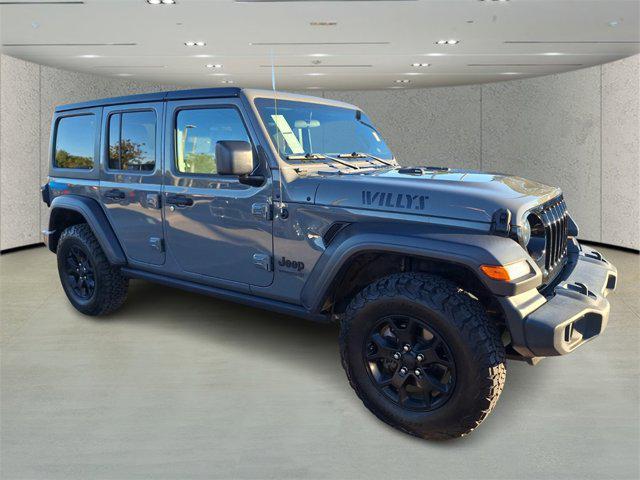 used 2020 Jeep Wrangler Unlimited car, priced at $31,091