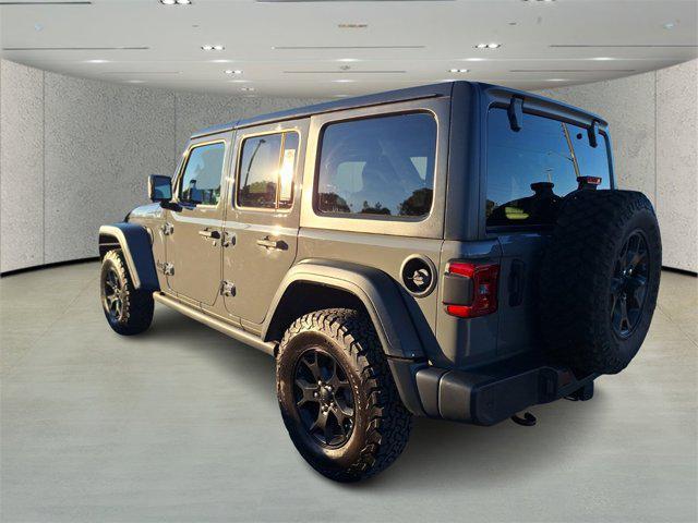 used 2020 Jeep Wrangler Unlimited car, priced at $31,091