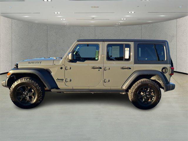 used 2020 Jeep Wrangler Unlimited car, priced at $31,091