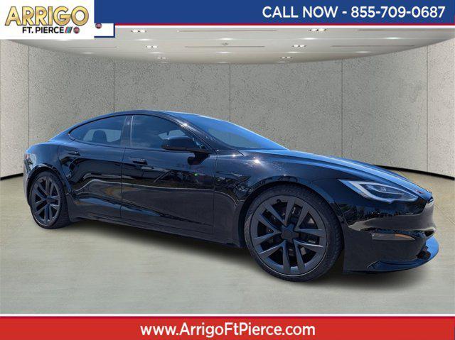 used 2021 Tesla Model S car, priced at $40,491