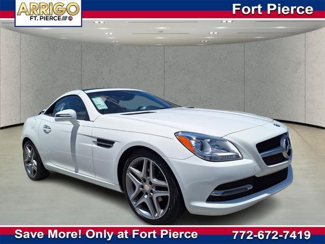 used 2015 Mercedes-Benz SLK-Class car, priced at $21,491