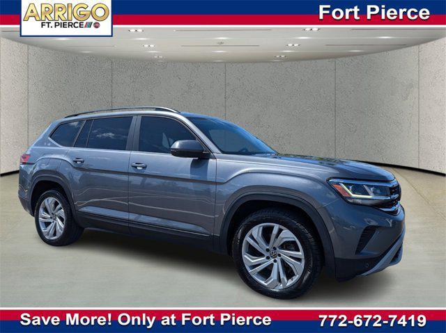 used 2021 Volkswagen Atlas car, priced at $22,891
