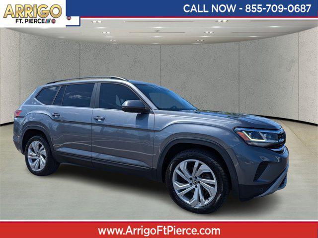 used 2021 Volkswagen Atlas car, priced at $22,891