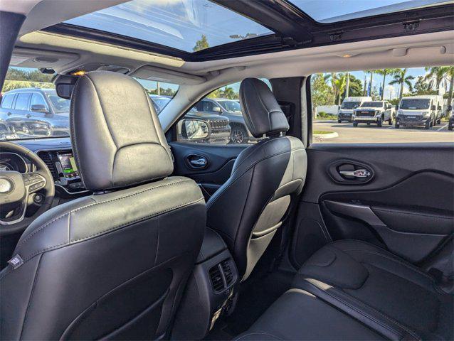 used 2021 Jeep Cherokee car, priced at $22,491