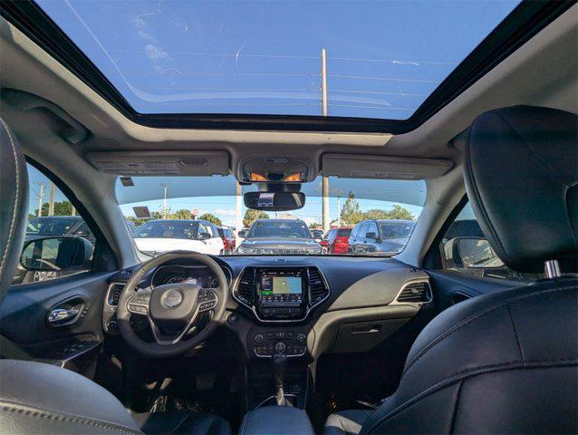 used 2021 Jeep Cherokee car, priced at $22,491