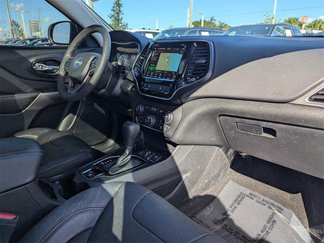 used 2021 Jeep Cherokee car, priced at $22,491