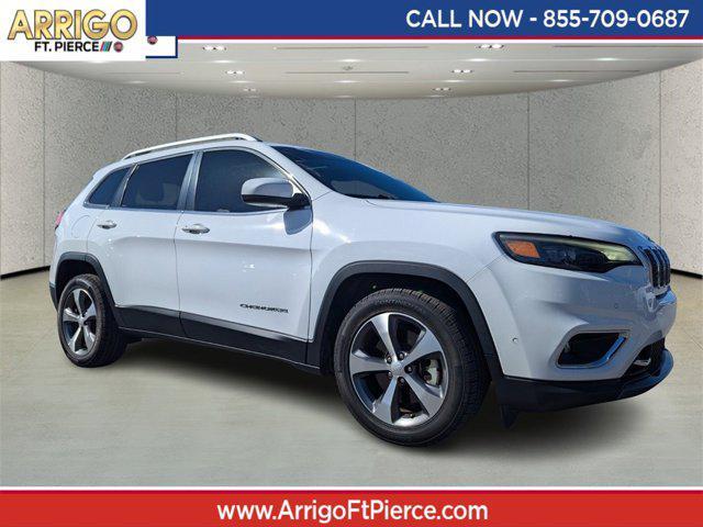 used 2021 Jeep Cherokee car, priced at $22,491
