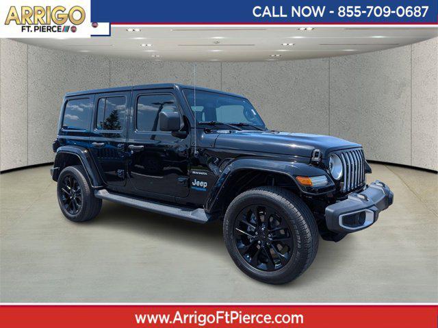 used 2021 Jeep Wrangler Unlimited 4xe car, priced at $28,991