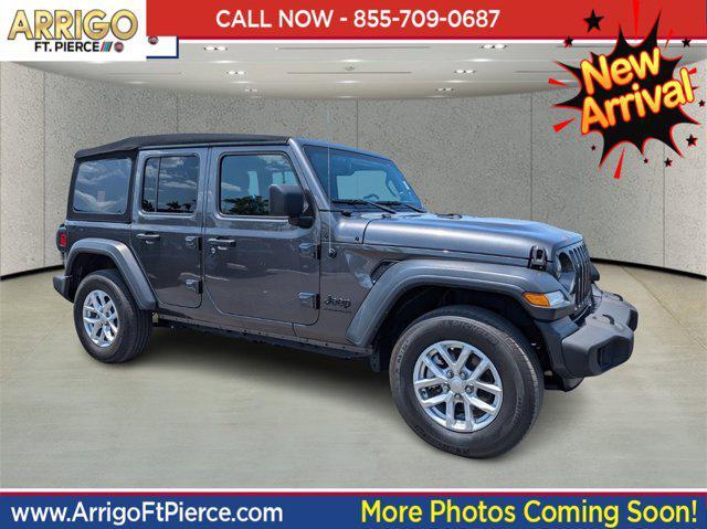 used 2023 Jeep Wrangler car, priced at $33,852
