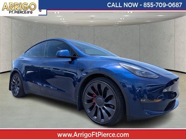used 2022 Tesla Model Y car, priced at $27,991