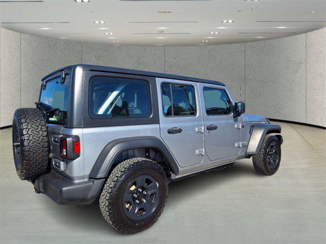 used 2021 Jeep Wrangler Unlimited car, priced at $27,341