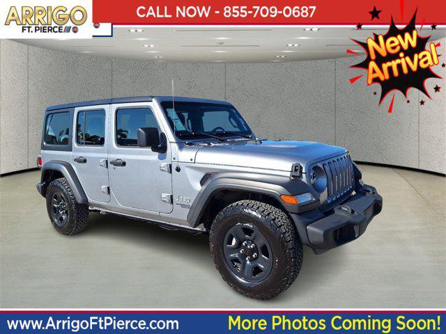 used 2021 Jeep Wrangler Unlimited car, priced at $27,341