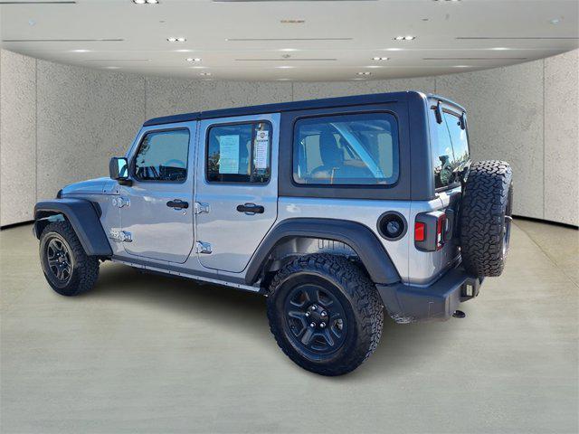 used 2021 Jeep Wrangler Unlimited car, priced at $27,341