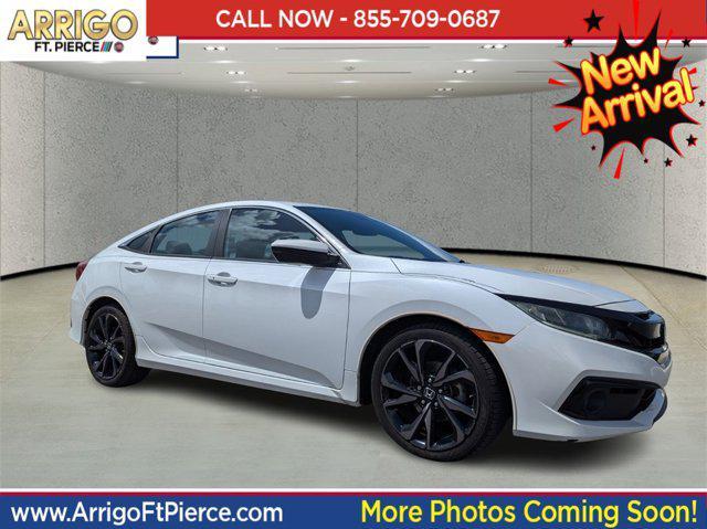 used 2019 Honda Civic car, priced at $17,852