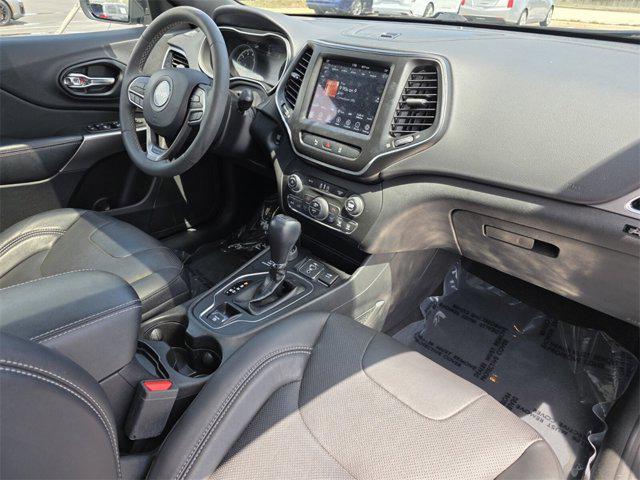used 2021 Jeep Cherokee car, priced at $21,982
