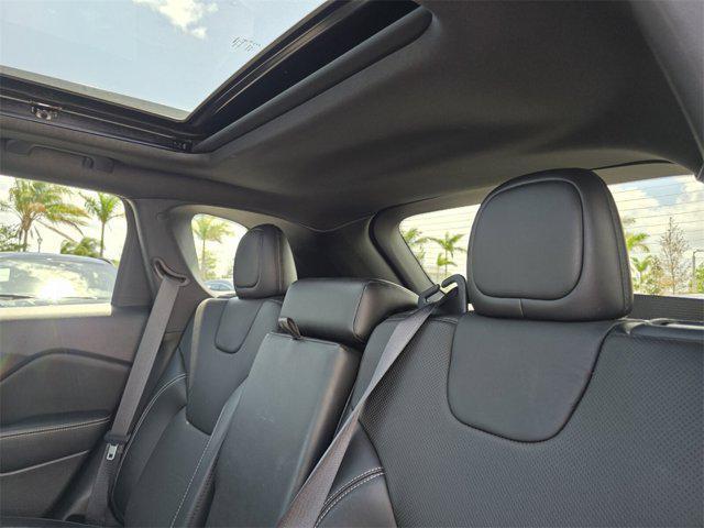 used 2021 Jeep Cherokee car, priced at $21,982