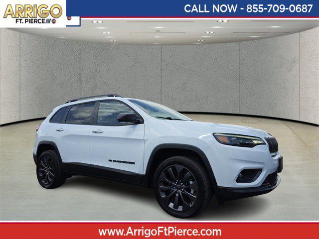 used 2021 Jeep Cherokee car, priced at $21,982