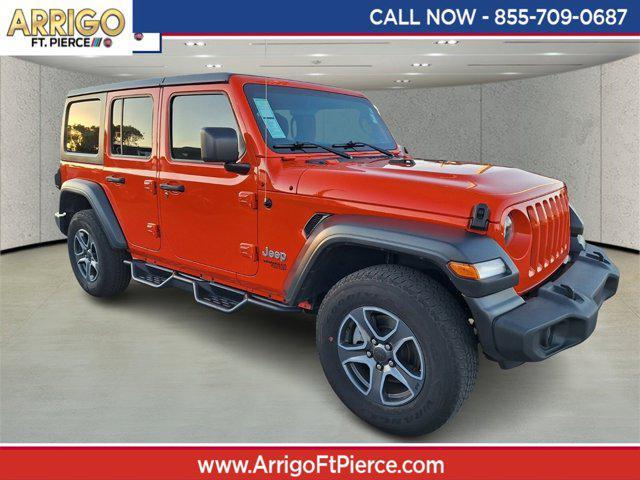 used 2019 Jeep Wrangler Unlimited car, priced at $28,291