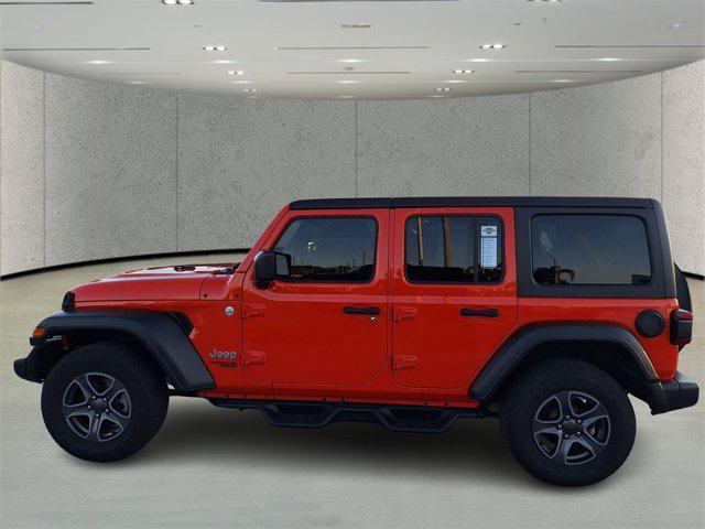 used 2019 Jeep Wrangler Unlimited car, priced at $28,291