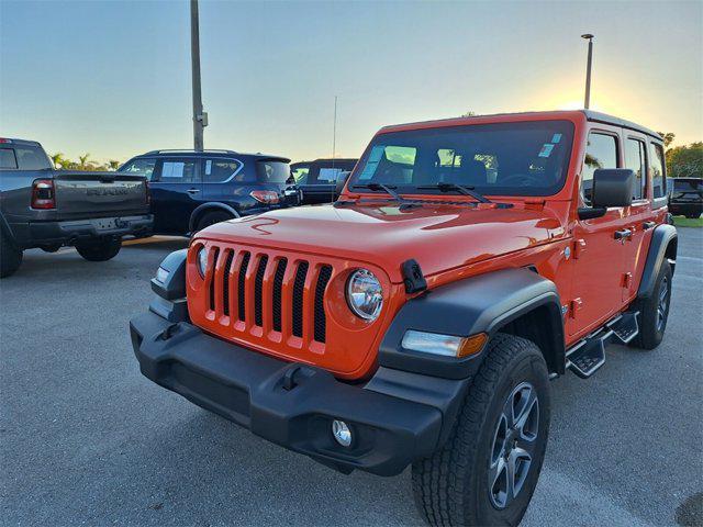 used 2019 Jeep Wrangler Unlimited car, priced at $28,291