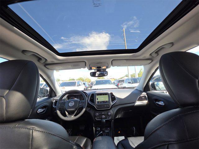 used 2022 Jeep Cherokee car, priced at $27,053