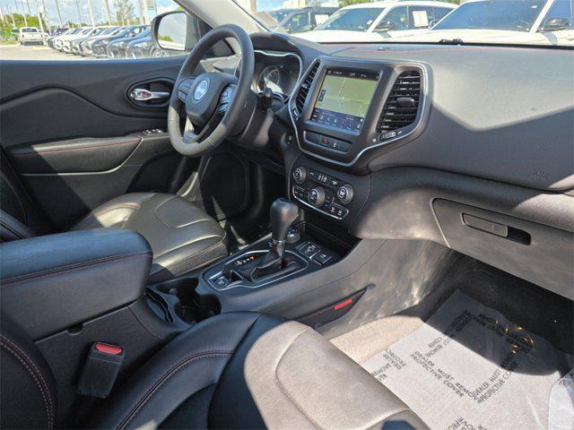 used 2022 Jeep Cherokee car, priced at $27,053