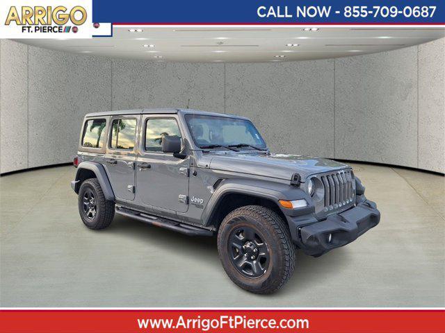 used 2018 Jeep Wrangler Unlimited car, priced at $23,341