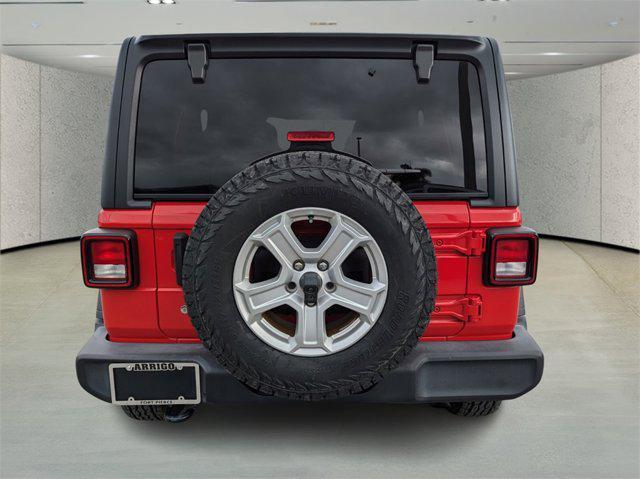 used 2020 Jeep Wrangler Unlimited car, priced at $22,792