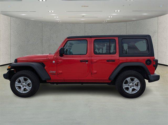 used 2020 Jeep Wrangler Unlimited car, priced at $22,792