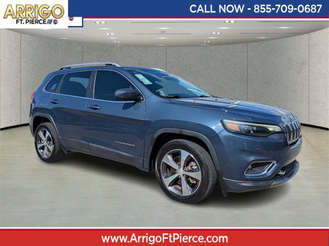 used 2021 Jeep Cherokee car, priced at $23,812