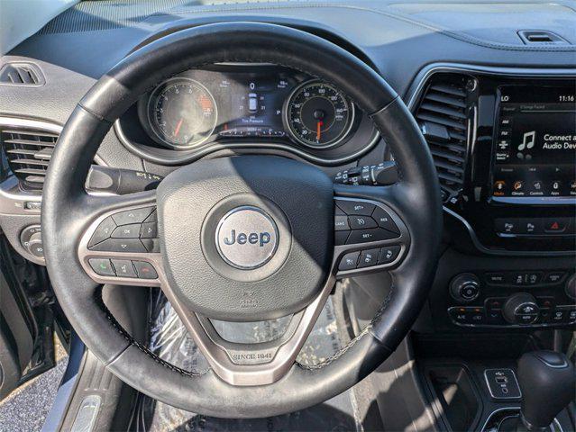 used 2021 Jeep Cherokee car, priced at $23,812