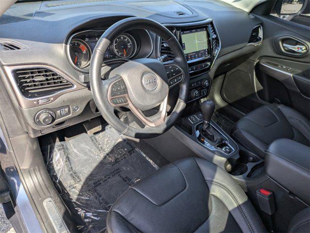 used 2021 Jeep Cherokee car, priced at $23,812