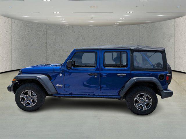 used 2020 Jeep Wrangler Unlimited car, priced at $28,991