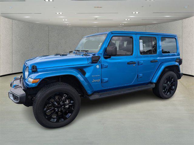 used 2022 Jeep Wrangler Unlimited 4xe car, priced at $34,761