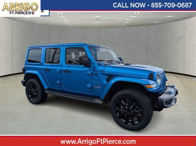 used 2022 Jeep Wrangler Unlimited 4xe car, priced at $34,761
