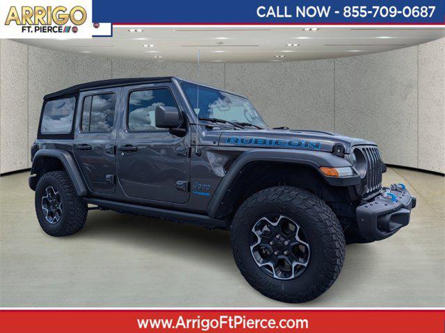 used 2022 Jeep Wrangler Unlimited 4xe car, priced at $35,781